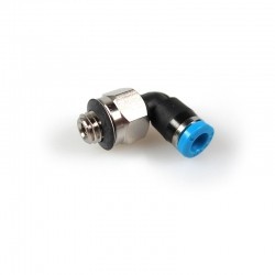 Elbow connector air tube