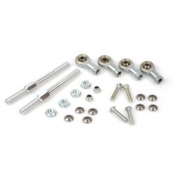 Alloy 7075 steering rods...